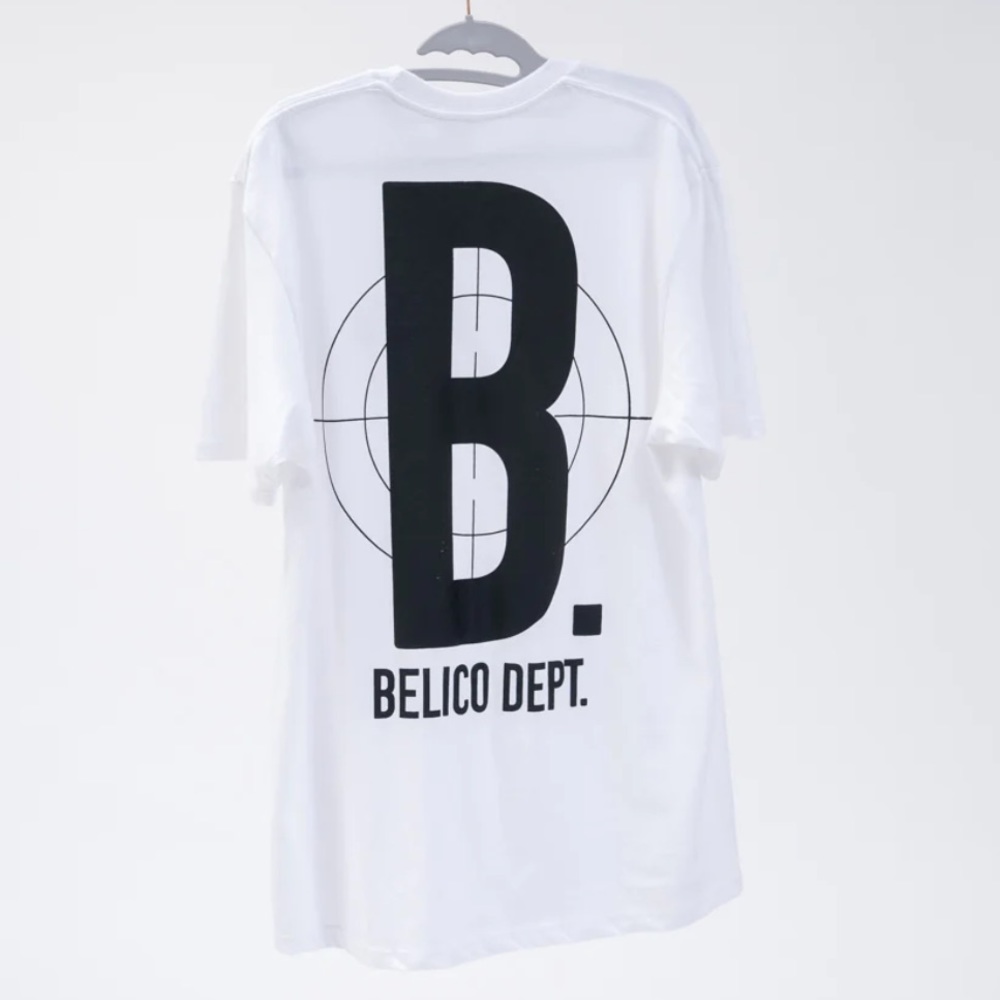 Belio Dept. size large t shirt